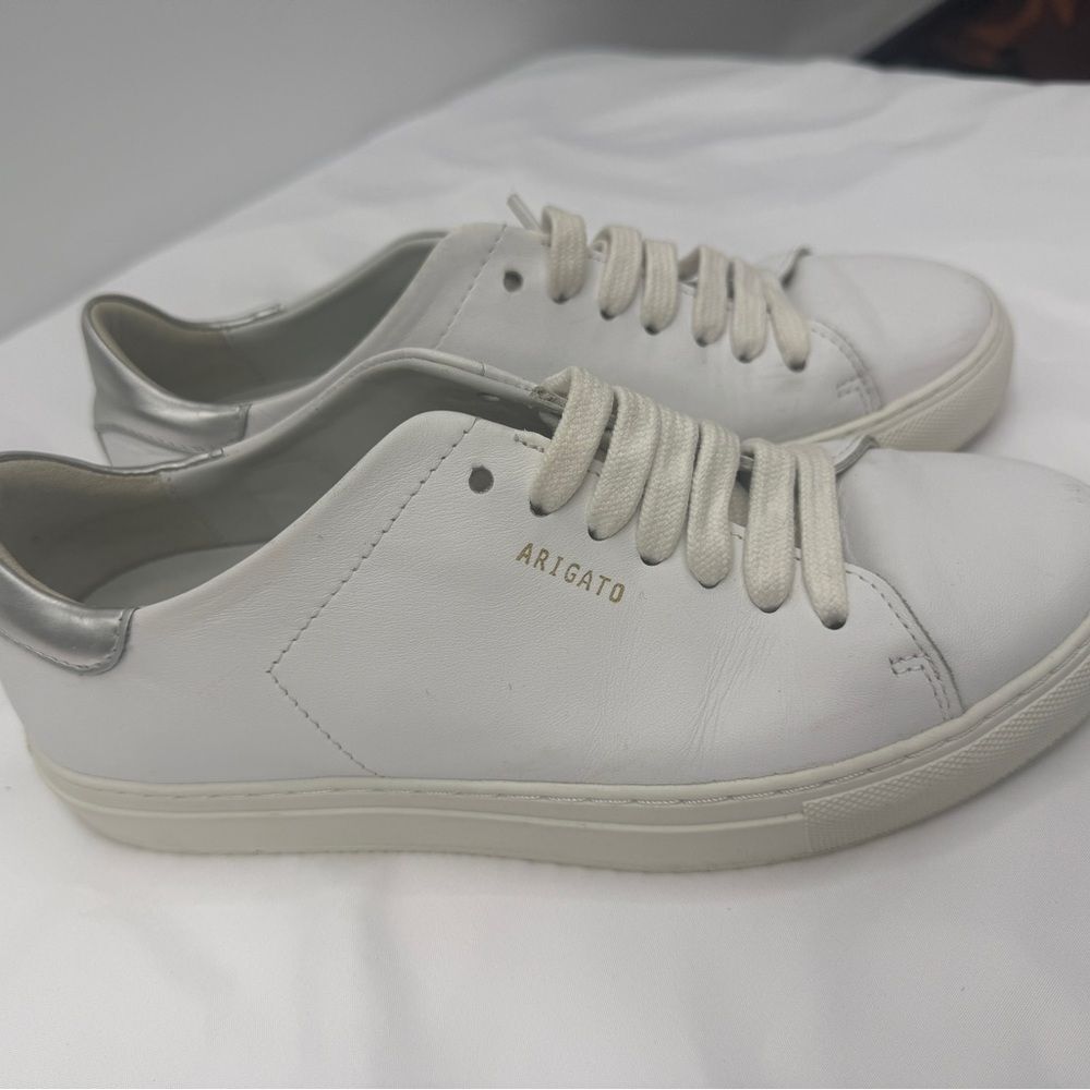 Axel Arigato Clean 90 Low-Top Sneakers with Silver Size 37 - Picture 5 of 16